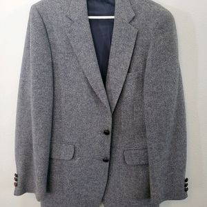 Herringbone Suit Jacket L